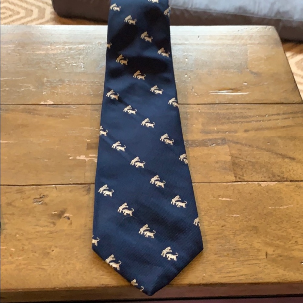 EUC Jos A Bank Bear and Bull Vintage Tie